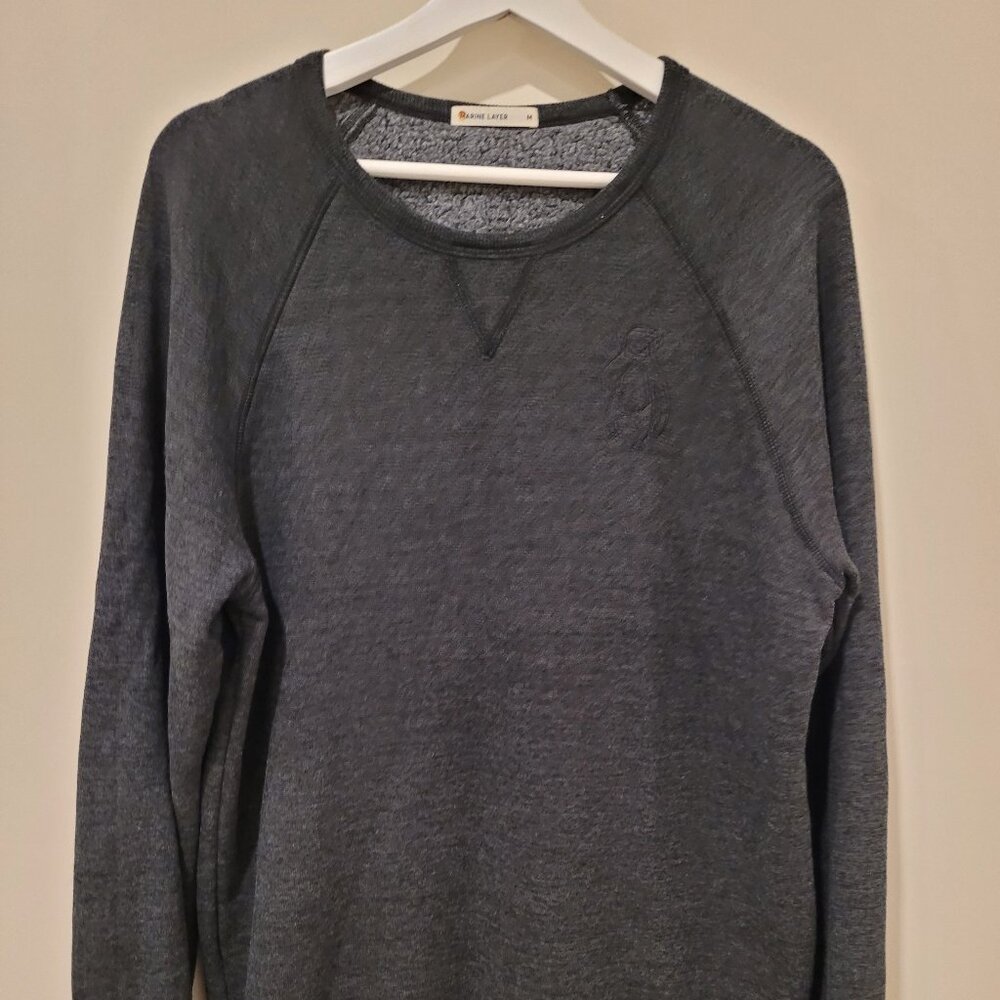 Marine Layer Gray Sweater (Medium) - image 1